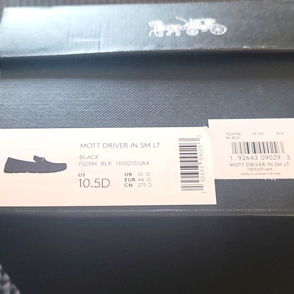 Coach mott driver in black leather. With traditional hardware. - Picture 2 of 6